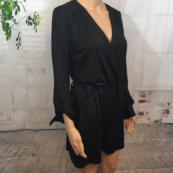 bebe Pants - NWT Bebe Rolled Sleeve Day Romper